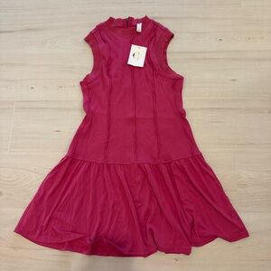 Anthropologie Pink Dress size M